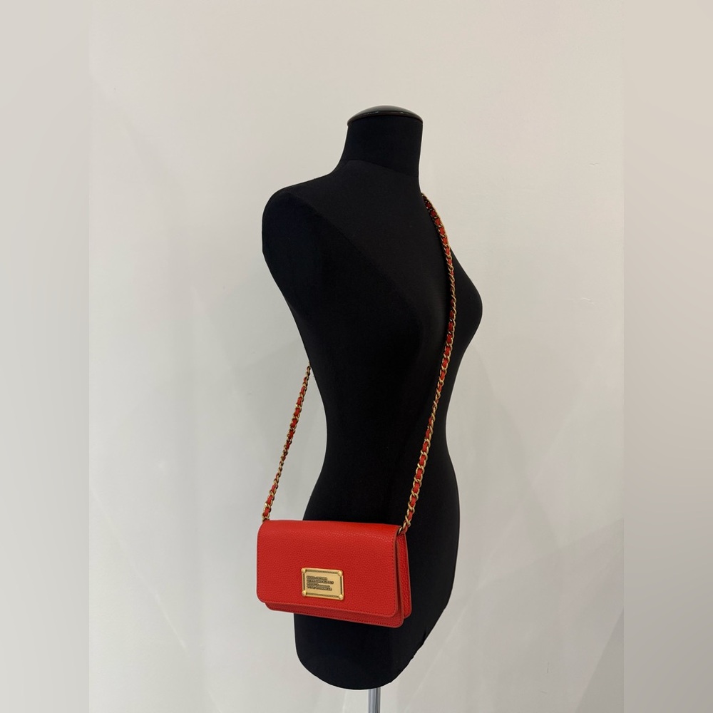 NWT Marc Jacobs mini bag  (wallet on chain) crossbody - sunset